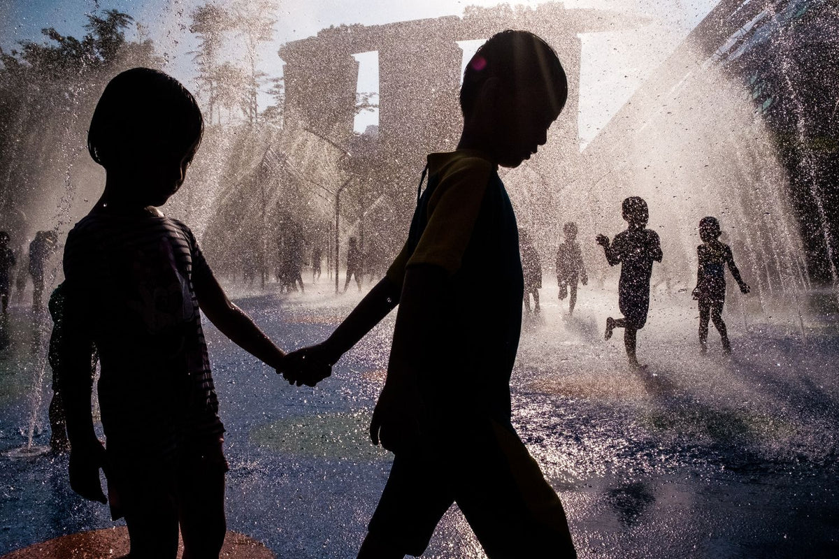 At the Waterpark by Suresh Naganathan, fine art photography print