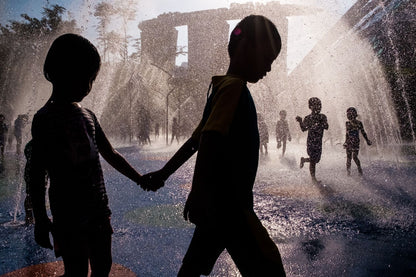 At the Waterpark by Suresh Naganathan, fine art photography print
