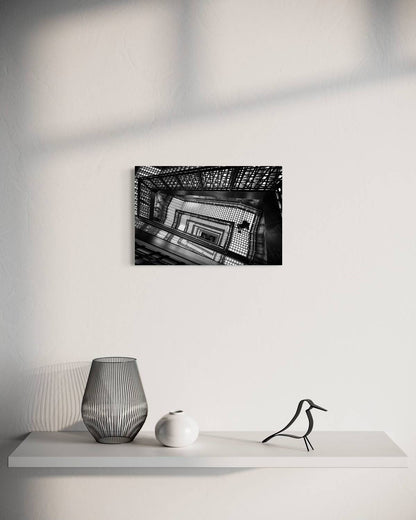 Endless ascent by Marc Estruch: unframed print, 30 x 45 cm, on a wall